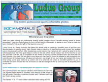 Tablet Screenshot of ludusgroup.sportspool.com